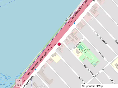 Location of Restaurant Chez André at 2110 boulevard Marie-Victorin, Longueuil