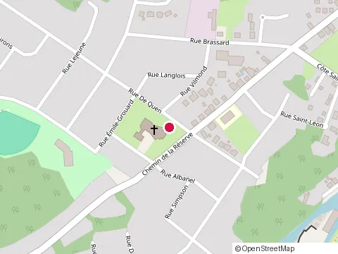Location of Restaurant Chez Clou Enr at 489 Chem. de la Réserve, Chicoutimi
