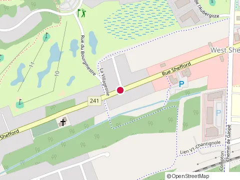 Location of Restaurant Chez Delima at 1215 Rue Shefford, Bromont