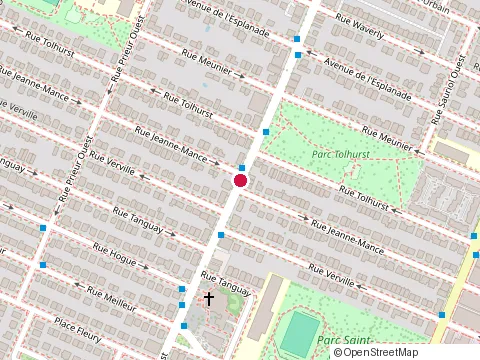 Location of Restaurant Chez Filice at 335 Rue Fleury O, Montréal