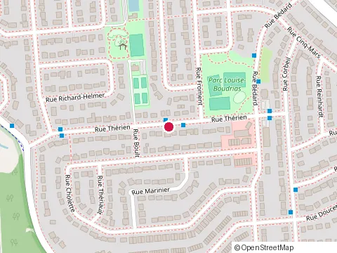 Location of Restaurant Chez Gerry at 9 Rue Thérien, Gatineau