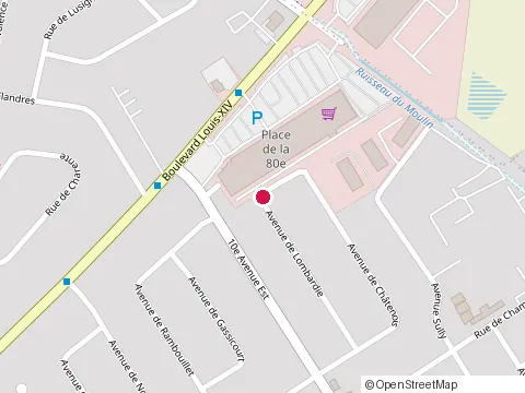 Location of Restaurant Chez Harry: Cuisine Grecque & Méditerranéenne - À Québec at 1190 boulevard Louis-Xiv, Québec