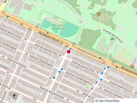 Location of Restaurant Chez la Mère at 4028 Rue Masson, Montréal