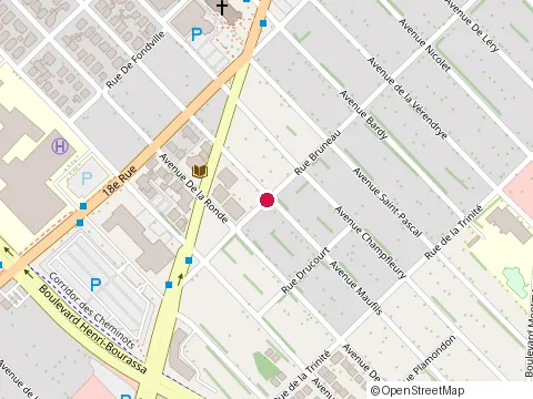 Location of Restaurant Chez Leo at 1620 Rue Bruneau, Québec