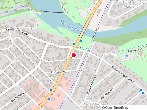 Location of Restaurant Chez Leo at 2500 Guillaume-Couture, Lévis