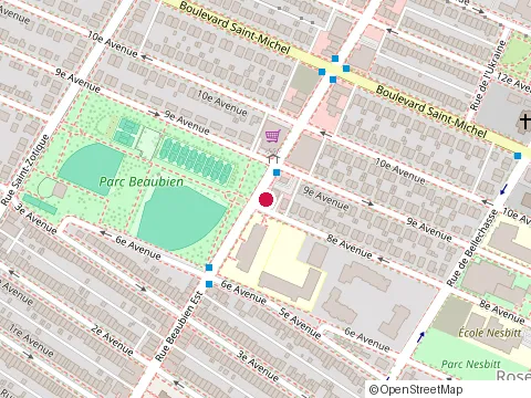 Location of Restaurant Chez Linda at 3124 Rue Beaubien E, Montréal