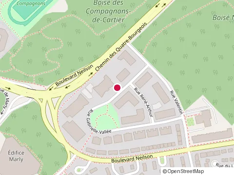 Location of Restaurant Chez Lorenzo at 104-3783 Rue Gabrielle-Vallee, Québec