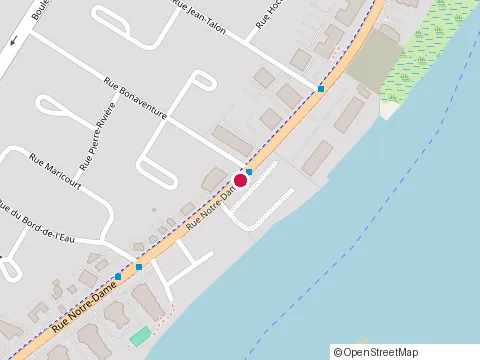 Location of Restaurant Chez Louise at 219 Rue Notre-Dame, Repentigny