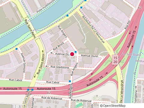 Location of Restaurant Chez Ma Tante at 4985 avenue Dunn, Montréal