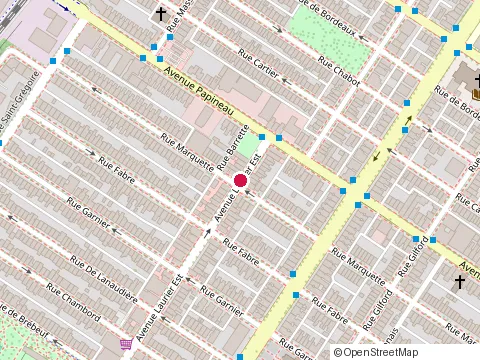 Location of Restaurant Chez Mai Lan Inc at 1708 avenue Laurier E, Montréal