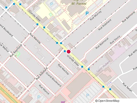 Location of Restaurant Chez Manuel Inc at Grande Allée Saint-Hubert 3993, Saint-Hubert