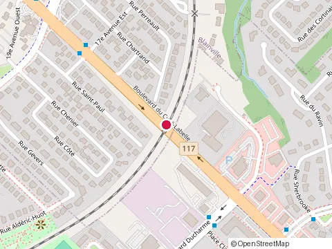 Location of Restaurant Chez Mélly at 1340 Boulevard du Curé-Labelle, Blainville