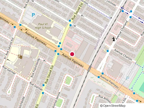 Emplacement de Restaurant Chez Mina au 9611 avenue Papineau, Montréal
