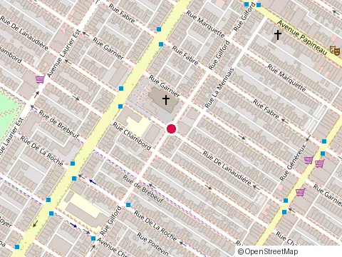 Location of Restaurant Chez Papie at 4710 Rue de Lanaudiere, Montréal