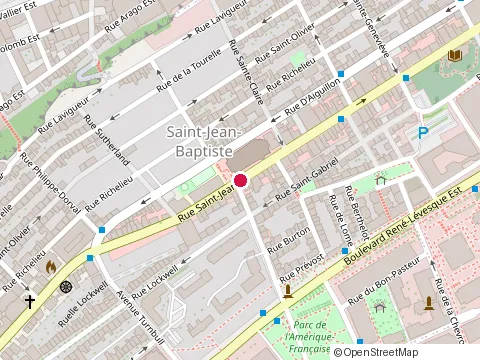 Location of Restaurant Chez Rita at 467 Rue Saint-Jean, Québec