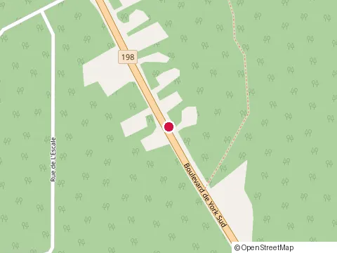 Location of Restaurant Chez Ron at 627 boulevard de York S, Gaspé