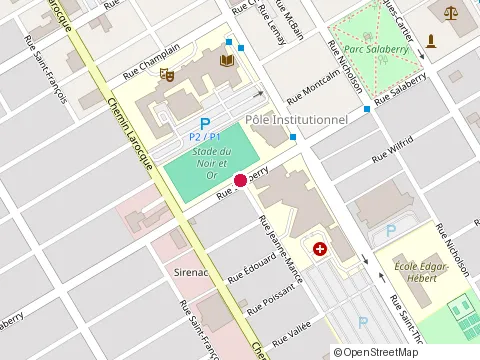 Location of Restaurant Chez Tante Marthe at 261 Rue Salaberry O, Salaberry-de-Valleyfield