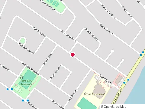 Location of Restaurant Chez Vincent at 579 boulevard Lacombe, Repentigny