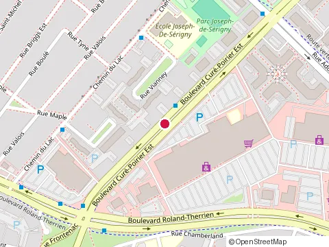 Location of Restaurant Chichou at 910 boulevard Curé-Poirier E, Longueuil