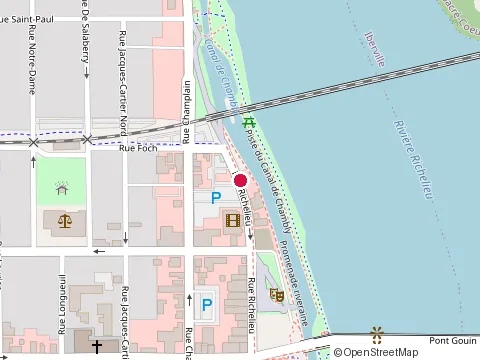 Location of Restaurant China Garden at 287 Rue Richelieu, Saint-Jean-sur-Richelieu