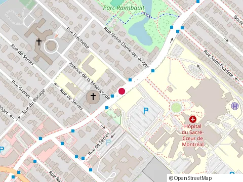 Location of Restaurant Cornicello at 5595 Boulevard Gouin O, Montréal