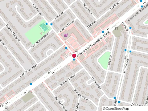 Location of Restaurant Cornicello Laval at 270 boulevard de la Concorde O., Laval