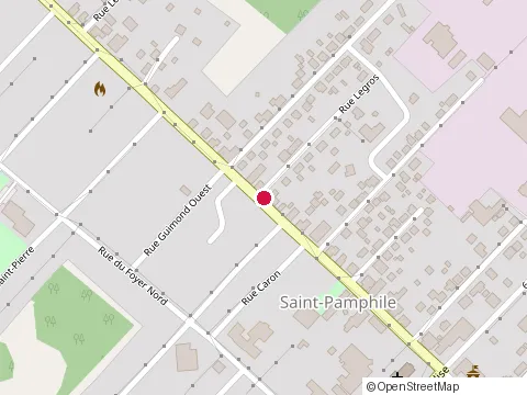 Location of Restaurant Country Dream at 152 Rue Principale, Sainte-Lucie-de-Beauregard