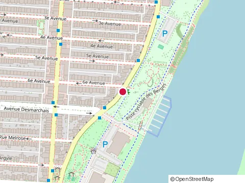 Location of Restaurant Crescendo at 5150 boulevard Lasalle, Verdun