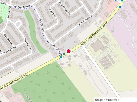 Location of Restaurant Dagenais at 4128 boulevard Dagenais O, Laval