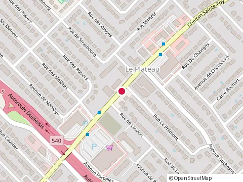 Location of Restaurant Dattes & Olives at 3245 chemin Ste-Foy, Québec