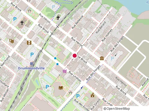 Location of Restaurant de l'Asie at 133 Rue Berard, Drummondville