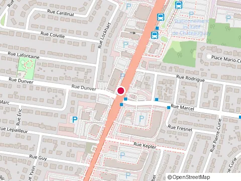 Location of Restaurant de la Place at 75 Boulevard Saint Jean Baptiste, Châteauguay