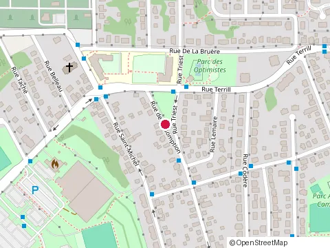 Location of Restaurant Diana at 450 Rue Assomption, Sherbrooke