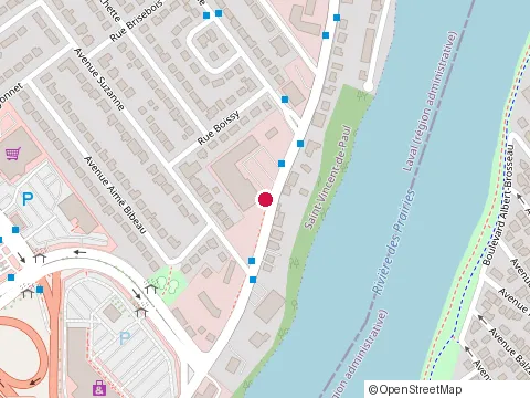 Location of Restaurant Diplomate at 4665 boulevard Lévesque E, Laval