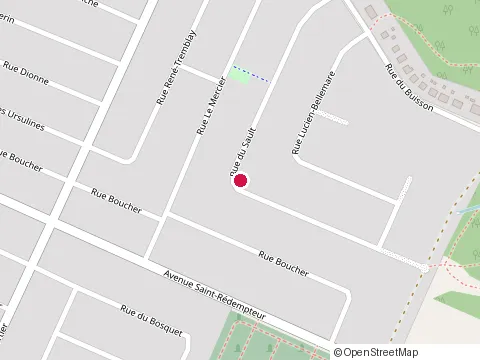 Location of Restaurant Dixie Lee Matane Enr at 410 Avenue St Rédempteur, Matane