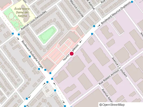 Location of Restaurant Donini at 9020 boulevard Maurice-Duplessis, Montréal