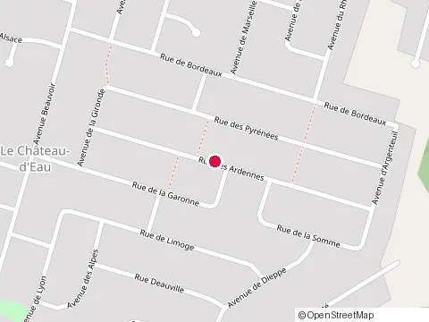 Location of Restaurant du Creps (l'Es at 421 Rue de la Garonne, Alma