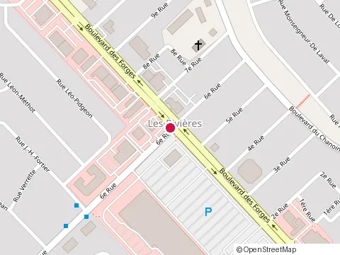 Location of Restaurant Eggsquis at 1600 6E Rue, Trois-Rivières