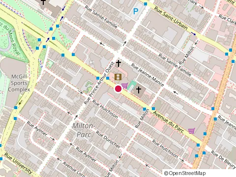 Location of Restaurant El Gitano at 3507 avenue du Parc, Montréal