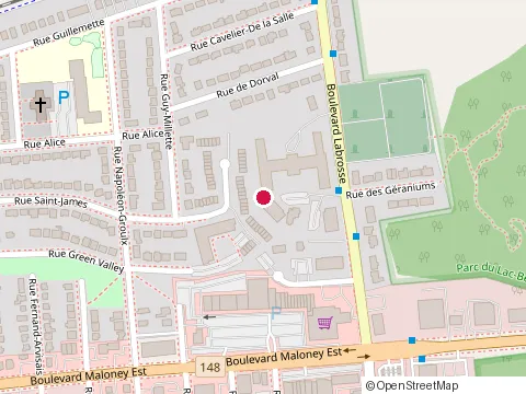 Location of Restaurant Elegant, Gatineau