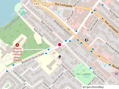 Location of Restaurant Esmeralda Inc at 6419 boulevard Gouin O, Montréal