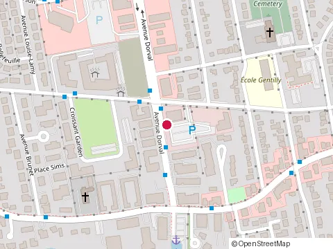 Location of Restaurant Felix at 185 avenue Dorval, Dorval