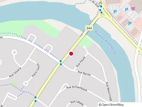 Location of Restaurant Fontaine Enrg at 670 boulevard de l'Ange-Gardien, L'Assomption