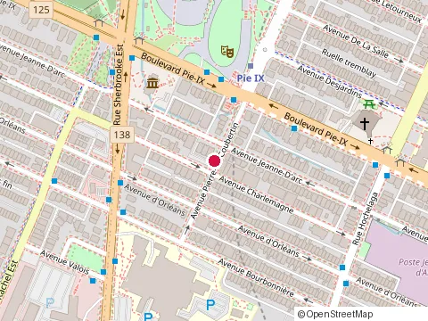 Location of Restaurant Fusion Express at 3974 avenue Pierre de Coubertin, Montréal