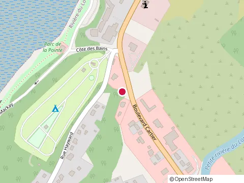 Location of Restaurant Fuxing at 50A boulevard Cartier, Rivière-du-Loup