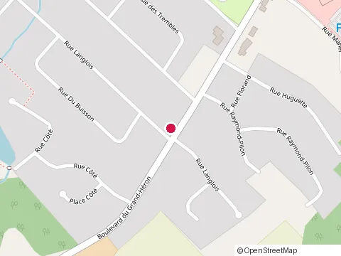 Location of Restaurant Grand Héron at 1103 Boulevard du Grand-Héron, Saint-Jérôme