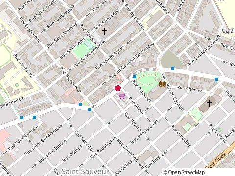 Location of Restaurant Hai Van at 411 Rue Saint-Vallier O, Québec