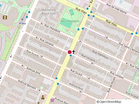 Location of Restaurant Hochelaga at 4743 Rue Hochelaga, Montréal