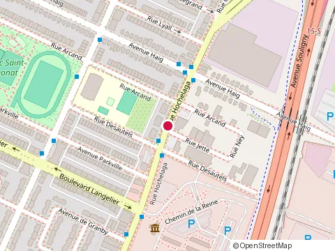 Location of Restaurant Homa - Apportez Votre Vin at 6830 Rue Hochelaga, Montréal