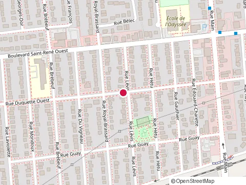 Location of Restaurant Hong Kong at 218 Rue Duquette O, Gatineau